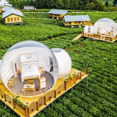 China Pequeña tienda impermeable al aire libre de la casa de la bóveda de la burbuja de la tienda inflable de la burbuja que acampa en venta