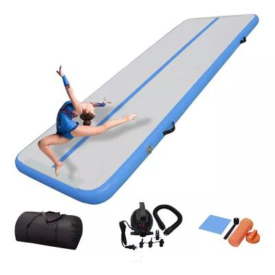 China DWF+1.2mm Plato Inflatable Air Tumbling Track For Gymnastics Tumble Mat for sale