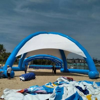 China Pvc Tarpaulin Waterproof Advertising Inflatable Tent Car Show Large Tent For Rental for sale