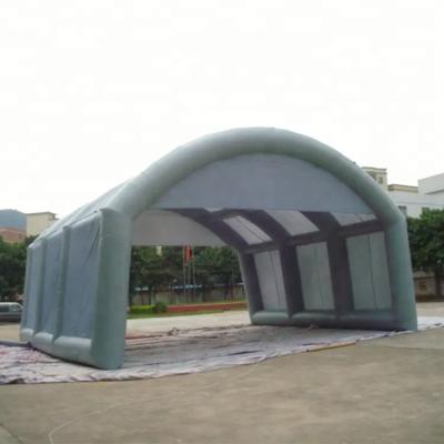 China Barry Easy Up Inflatable Car Wash Tent Screen Printing Car Shelter Tent for sale