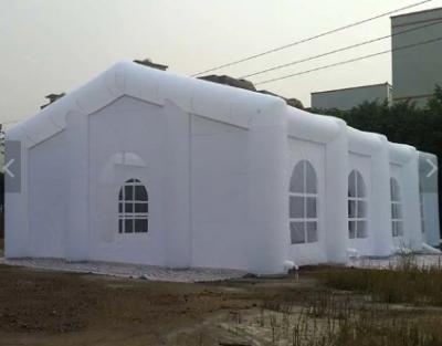 China Waterproof Inflatable Cube Tent For Party PVC Outdoor Giant Event Camping Tent for sale