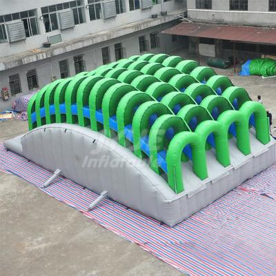 China 0.55mm PVC Rent Inflatable Obstacle Course 5k Obstacle Course Bounce House for sale