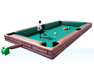 China Commercial Grade Inflatable Sports Games Human Billiard Snooker Ball Field for sale