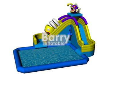 China Funny aqua park water games,cheap piranha inflatable water park with pool for land for sale