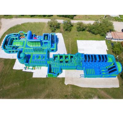 China Kids Adults Giant Bouncy Castle PVC Inflatable Park Indoor Bounce Slide for sale
