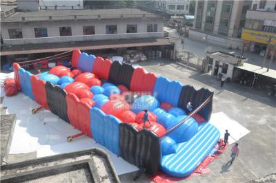China Funny Large Inflatable Jump Around Obstacle Course 5k For Team Events Jumping Castle Inflate Combo for sale