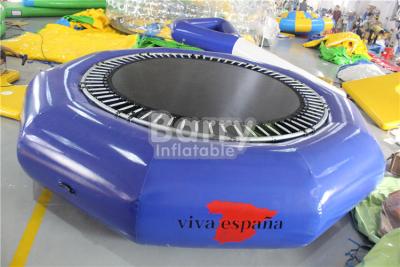 China Open Water Customized Size Durable Inflatable Floating Water Trampoline For Kids for sale
