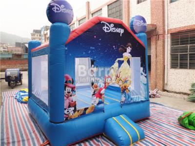 China Kids Outdoor Inflatable Bouncer Disney Princess Moonwalks For Event / Festival for sale