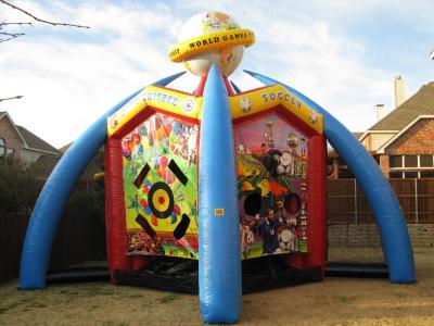 China World Inflatable Sports Games Including Baseball , Basketball , Football For Event for sale