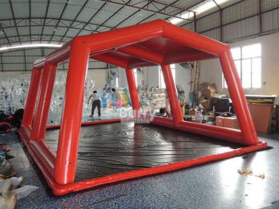 China Tejido de agua de PVC portátil personalizado Tejido de lavado de automóviles inflable Tejido de lavado de automóviles inflable con tapa en venta