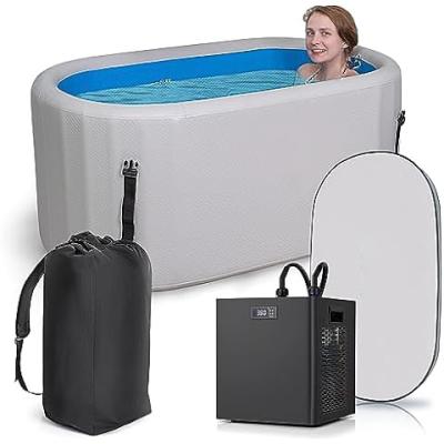 China Hot Tub Inflatable Inflatable Cold Plunge Tub Suitable For Family Gardens, Gyms, Arena And Cold Water Therapy Training for sale