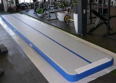 China Customized Air Track Gymnastics Mat , Inflatable Air Tumble Track With Repair Kit for sale