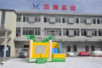 China Big Palm Tree Jungle Inflatable Combo , Children's Bounce House for sale
