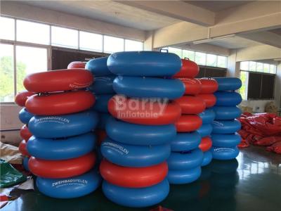 China Rote und blaue aufblasbare Wasser-Spielwaren für Kinder, Swimmingpool-Flöße zu verkaufen