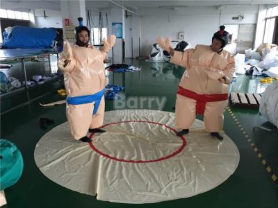 China Adult Inflatable Sumo Wrestling Suits With Mat For Outdoor Event for sale