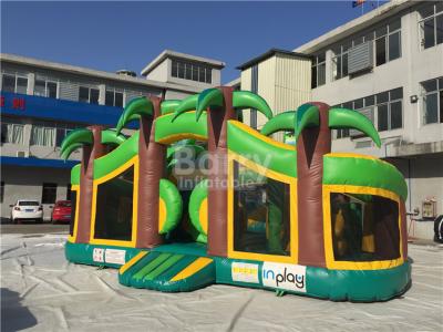 China Campo de jogos inflável da criança do parque temático, castelo Bouncy inflável à venda