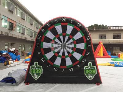 China Kids And Adults Giant Inflatable Golf Dart Boards / Inflatable Dart Game for sale