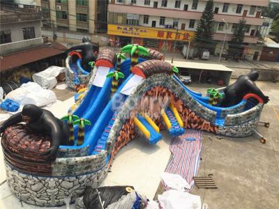 China Gorilla Inflatable Water Park for sale
