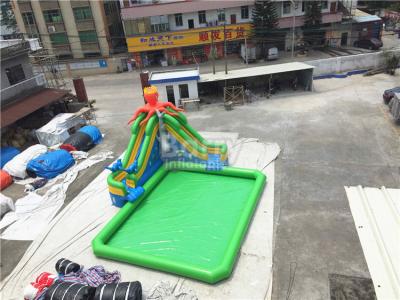 China Outdoor Inflatable Water Park For Kids / Extreme Fun Water Theme Park for sale