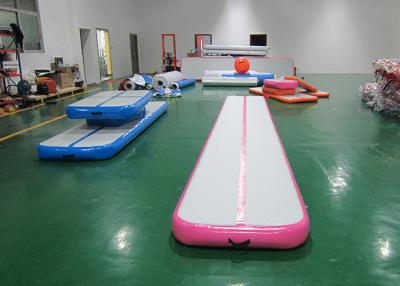 China Commercial Pink Air Track Gymnastics Mat 12m ,10m , 8m , 6m , 3m for sale