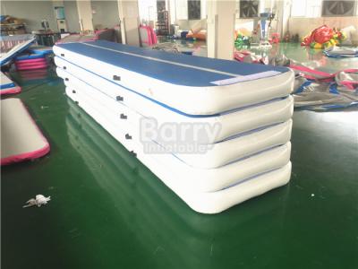 China Inflatable Floating Yoga Mat , Air Track Gymnastics Mat For Training Exercise for sale
