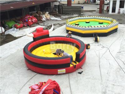 China Professional Inflatable Sports Games Rodeo Bull / Inflatable Bull Riding Ring for sale