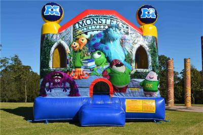 China Multifunctional Inflatable Bouncer House , Large Commercial Monsters University Adult Jumping Castle for sale