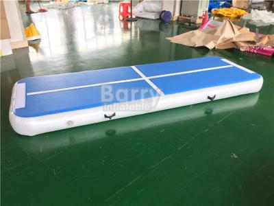 China Customized Size 3x1x0.2m Inflatable Air Track Gym Mat For Gymnastics for sale