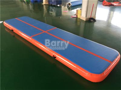 China Drop Stitch Tumbling Air Track Gymnastics Mat , 4m Air Track Gym Mat for sale
