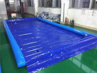 China Durable Inflatable Car Wash Mat / Auto Washing Tool Inflatable Water Containment Mat for sale