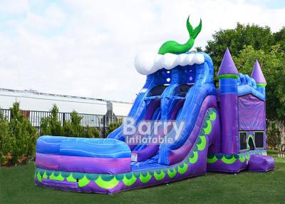 China Mermaid Dual Lane Titan Plus ( 6 IN 1 ) Combo / Inflatable Bouncer Slide Combo for sale