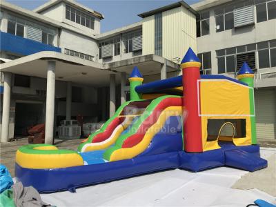 China Commercial Grade Outdoor Inflatable Combo Inflatable Bounce House With Slide for sale