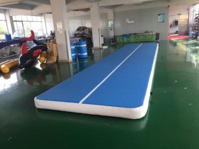 Chine Tapis gonflable de gymnastique de voie de dégringolade de tapis du gymnase 10m de la voie d'air de taille faite sur commande 3m 4m 5m 6m 8m à vendre
