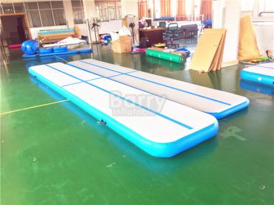 China 5M Inflatable Air Track Gymnastics Mat For Outdoor , Inflatable Gymnastics Floor for sale