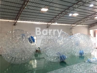 China TPU / PVC Inflatable Land Zorb Ball , Clear Body Bumper Zorb Ball for sale