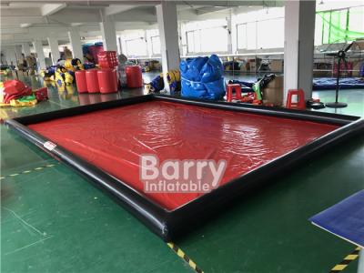 China Airtight Cleaning Inflatable Car Wash Mat / Inflatable Water Containment Mat for sale