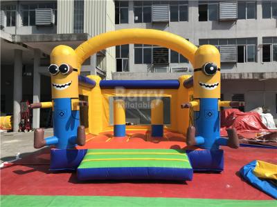 China Commercial Inflatable Minions Bounce House For Clearance , Inflatable Bouncer Trampoline for sale