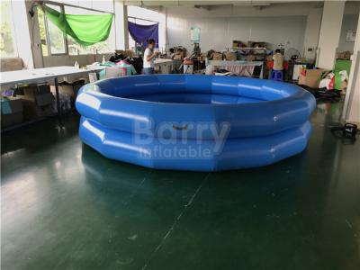 China Children Indoor And Outdoor Water Playing Pool 2 Ring Round Inflatable Swim Pool for sale