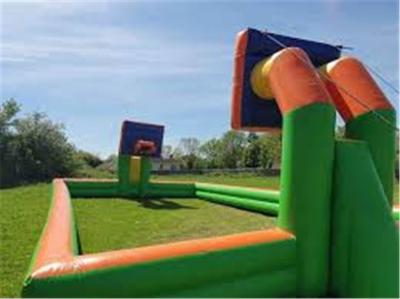 China Portable Inflatable Basketball Game Court With Shooting Hoop For Kids for sale