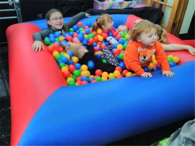 China Safety Funny Backyard Small Kids Inflatable Ball Pit Pool For Party for sale