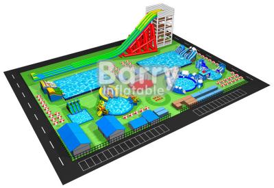 China Custom Made Free Drawing Large Commercial Adult Inflatable Water Park Set for sale