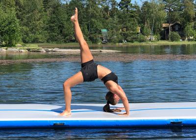 Chine Tapis de flottement de yoga de l'eau gonflable d'Aqua de sport aquatique de forme physique dans la piscine ou le lac à vendre
