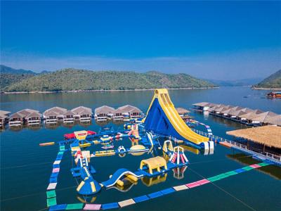 China Entertainment Inflatable Water Park Games For Pool for sale