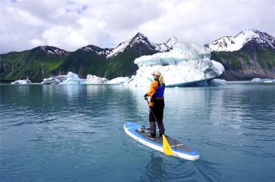 China Commercial Cool Snow Sup Inflatable SUP Board Ski Custom Made for sale