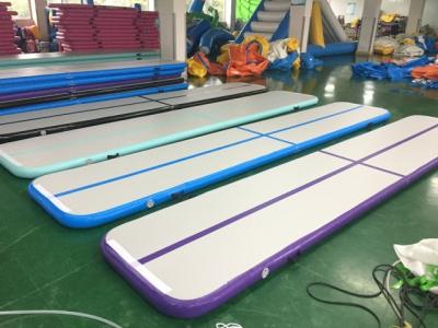 China Grueso inflable hecho a mano de la pista de aire del gimnasio del rodillo del aire los 20cm en venta