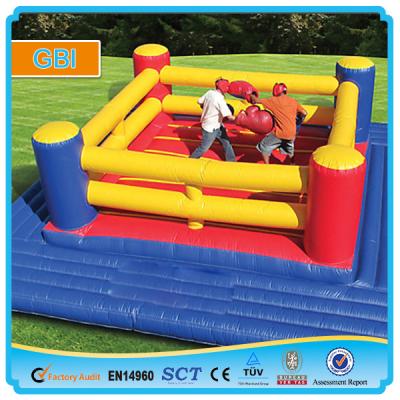 China Tarpaulin Blow Up Boxing Ring Wrestling Arena Jump House Inflatable Battle Zone for sale