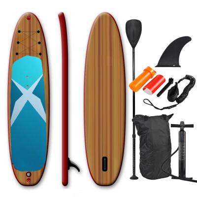 China Epoxy Resin Customized Wooden Stand Up Paddle Board Sup for sale
