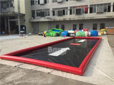 China Commercial Inflatable Car Wash Mat Easy Set Up Air Seal Type for sale