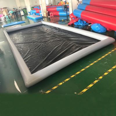 China EN 14960 Fire Proof Mobile Inflatable Car Wash Mat for sale