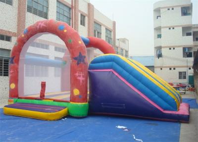 China Corrediça inflável comercial combinado, corrediça inflável do leão-de-chácara para jogar à venda